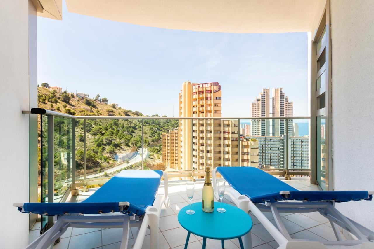 Apartament Skyline 11 Sunny Balcony With Stunning Sea Views Benidorm Zewnętrze zdjęcie