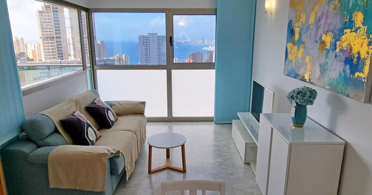 Apartament Skyline 11 Sunny Balcony With Stunning Sea Views Benidorm Zewnętrze zdjęcie